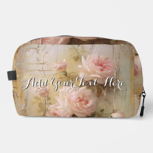 Personalize Romantic Roses Cosmetic Toiletry Bag