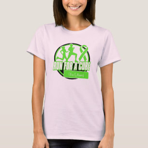 Personalize Run For a Cure Non-Hodgkin's Lymphoma T-Shirt