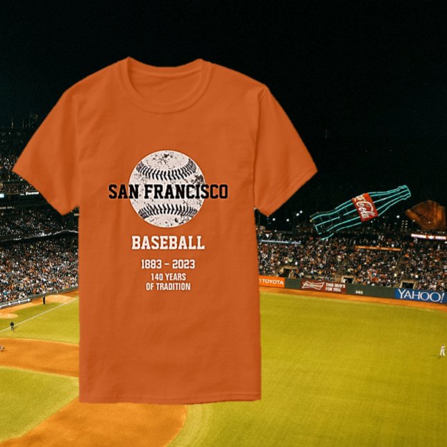 Personalize San Francisco, Baseball, 2023 T-Shirt (Creator Uploaded)