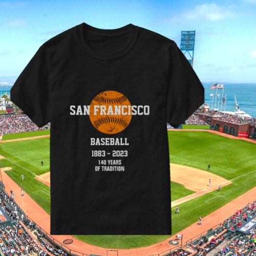 Personalize San Francisco Baseball 2023  T_Shirt