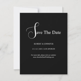 Personalize save the date cards