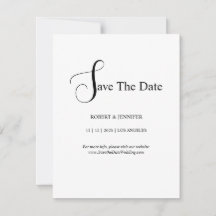 Personalize save the date cards