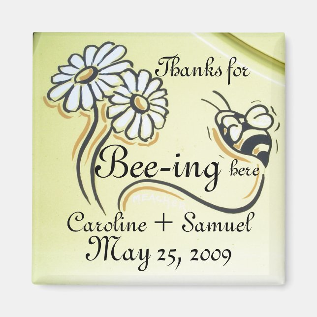 PERSONALIZE SAVE THE DATE MAGNET (Front)