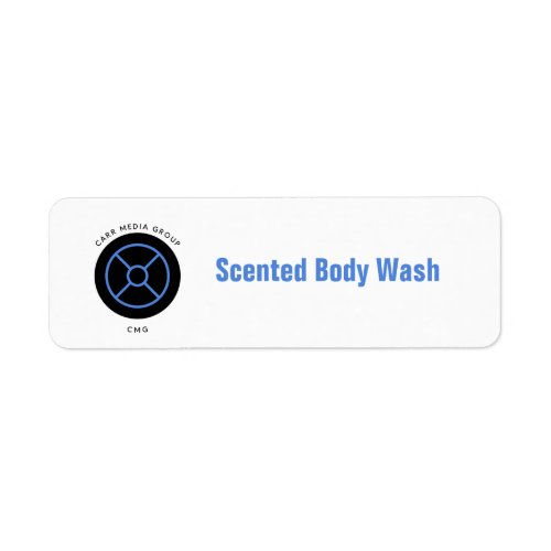 Personalize Scented Body Wash Label