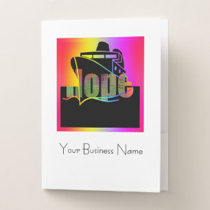 Personalize Ship Of Hope Pocket Folder