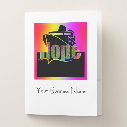 Personalize Ship Of Hope Pocket Folder