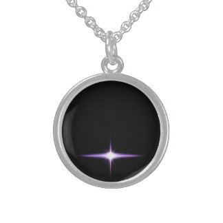 PERSONALIZE: Single Spark Custom Sterling Silver Necklace