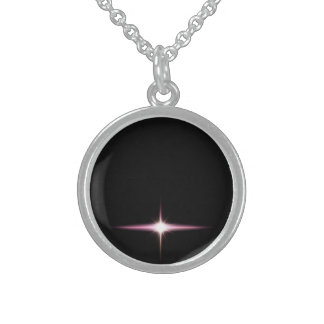 PERSONALIZE: Single Spark Custom Sterling Silver Necklace