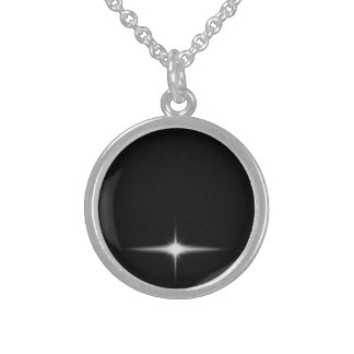 PERSONALIZE: Single Spark Custom Sterling Silver Necklace