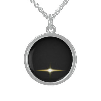 PERSONALIZE: Single Spark Custom Sterling Silver Necklace