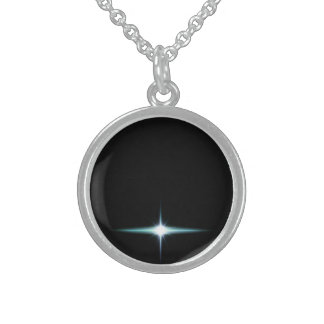 PERSONALIZE: Single Spark Custom Sterling Silver Necklace