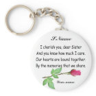 PERSONALIZE SISTER-KEYCHAIN