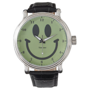 Personalize Smile Happy Face Watch