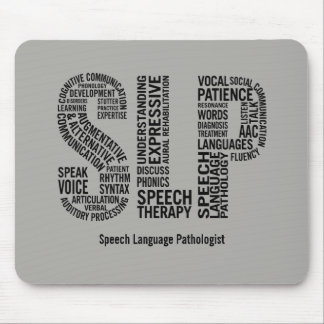 Personalize Speech Therapy SLP Mouse Pad