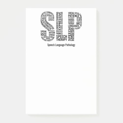 Personalize Speech Therapy SLP Post_it Notes