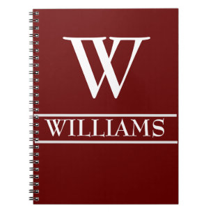 Personalize Spiral Notebook