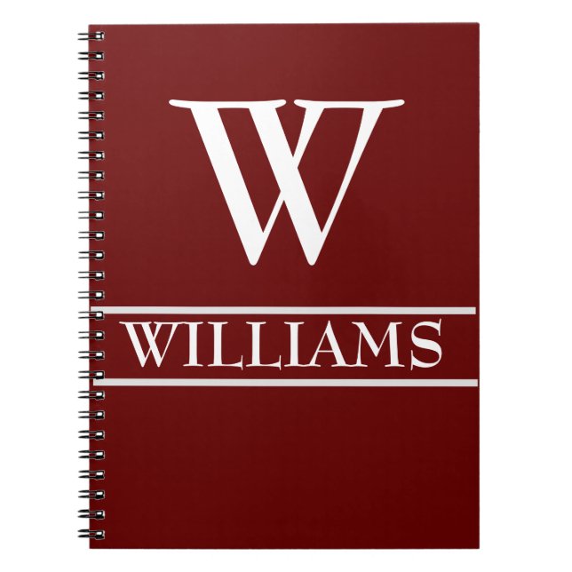 Personalize Spiral Notebook (Front)