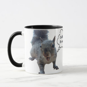 Personalize Squirrel Coffee Break Mug