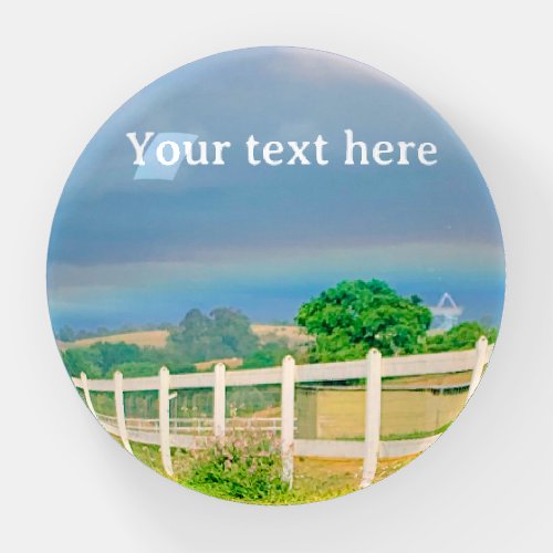 Personalize Stanford Dish Paperweight