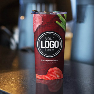 Personalize steak restaurant theme thermal tumbler