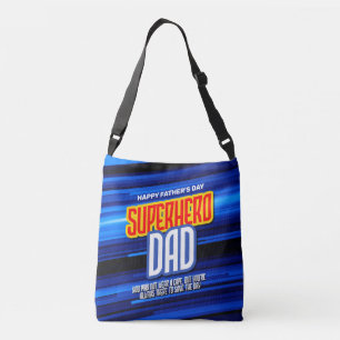 Personalize SuperHero Dad Crossbody Bag