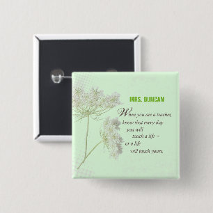 Personalize, Teacher Appreciation Day Thank You Button