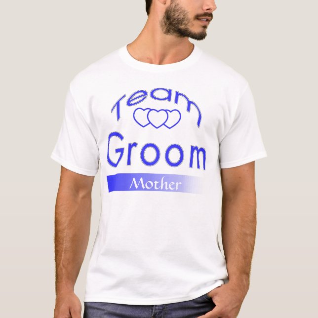 PERSONALIZE TEAM GROOM T-Shirt (Front)