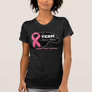 Personalize Team Name - Breast Cancer T-Shirt