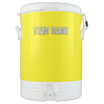Personalize TEAM NAME Bright Yellow          