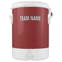 Personalize TEAM NAME Dk Red           