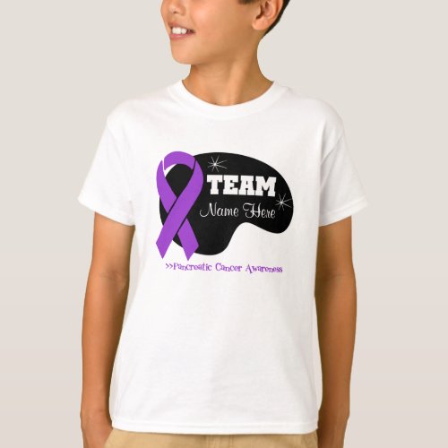 Personalize Team Name _ Pancreatic Cancer T_Shirt