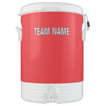 Personalize TEAM NAME Red