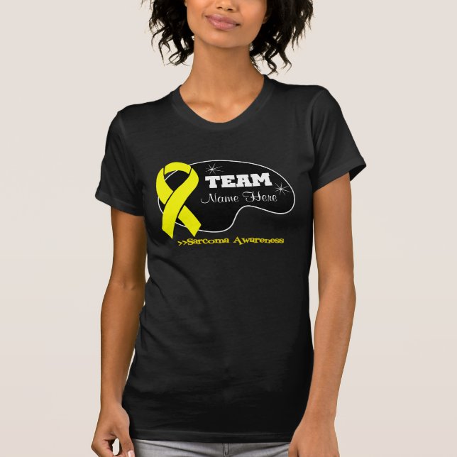 Personalize Team Name - Sarcoma T-Shirt (Front)