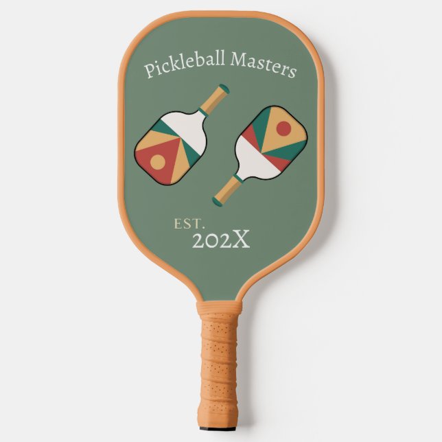 Personalize Team Pickleball Paddle (Back)