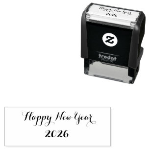 personalize text self-inking stamp