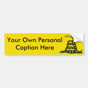 Personalize The Bumper Sticker