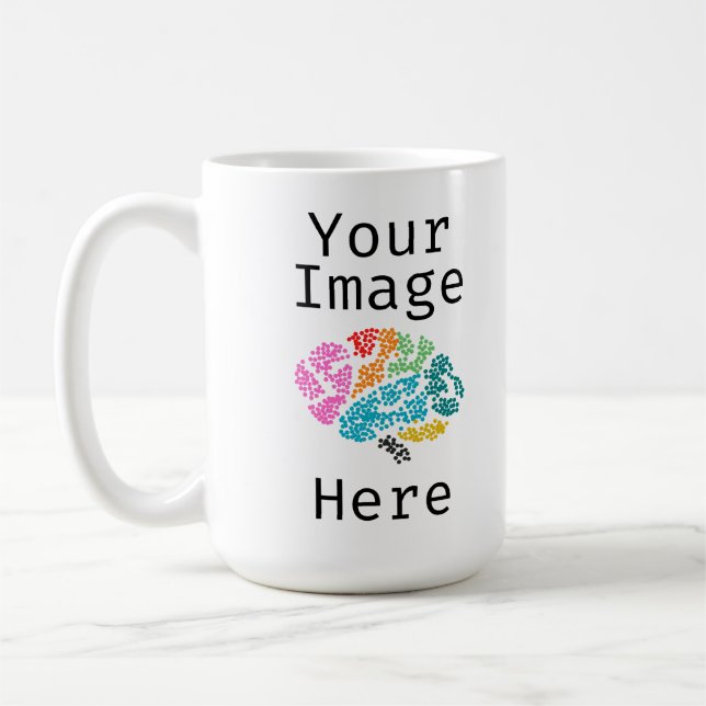 Personalize the Genomics Single Cell Brain Coffee Mug (Left)