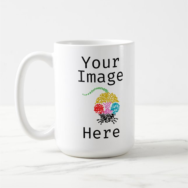Personalize the Genomics Single Cell Mouse Coffee Mug (Left)