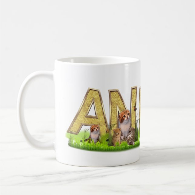 Personalize the name Ann, Annie, Ben, ...  Coffee Mug (Left)