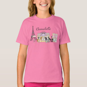 Personalize The Pretty Ponies Paris Horse T-Shirt