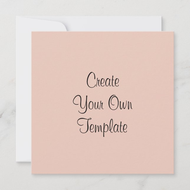 Personalize these 5.25"x5.25" Invitations (Front)