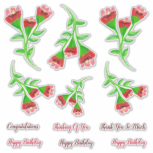 Personalize These Little Message Sticker