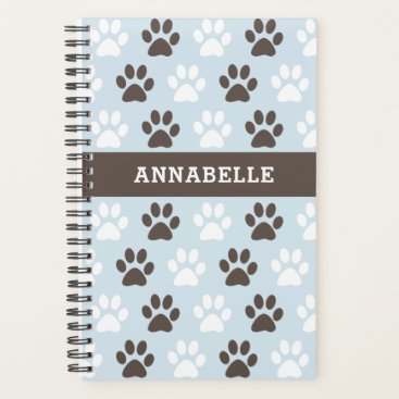 Personalize This Animal Paw Print Pattern Planner Personalize This Animal Paw Print Pattern Planner