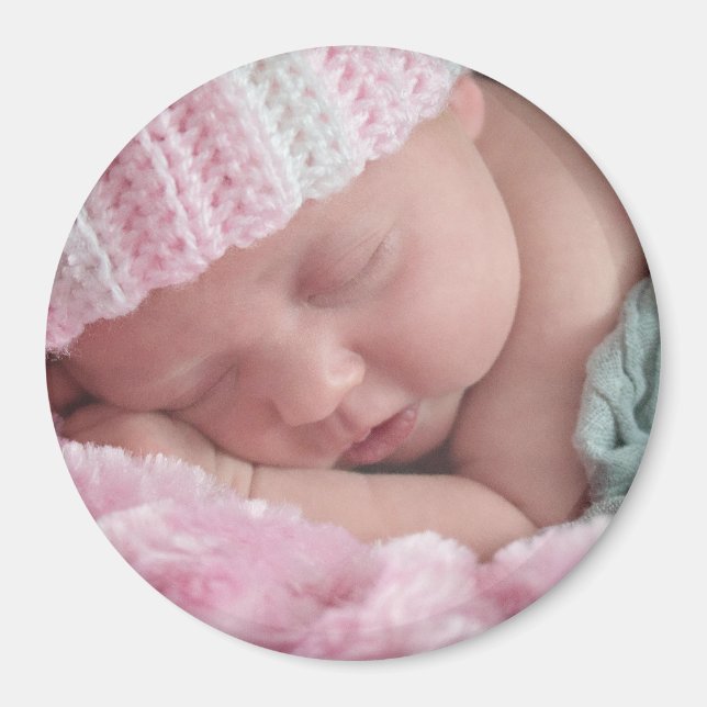 Personalize this Baby Refrigerator Magnet (Front)