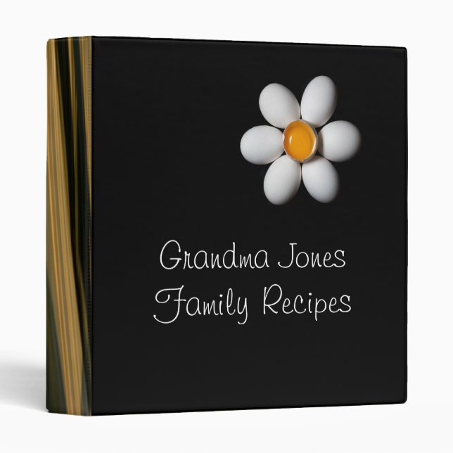 PERSONALIZE THIS BEAUTIFUL RECIPES BINDER (Front/Spine)