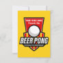 Personalize This Beer Pong Logo