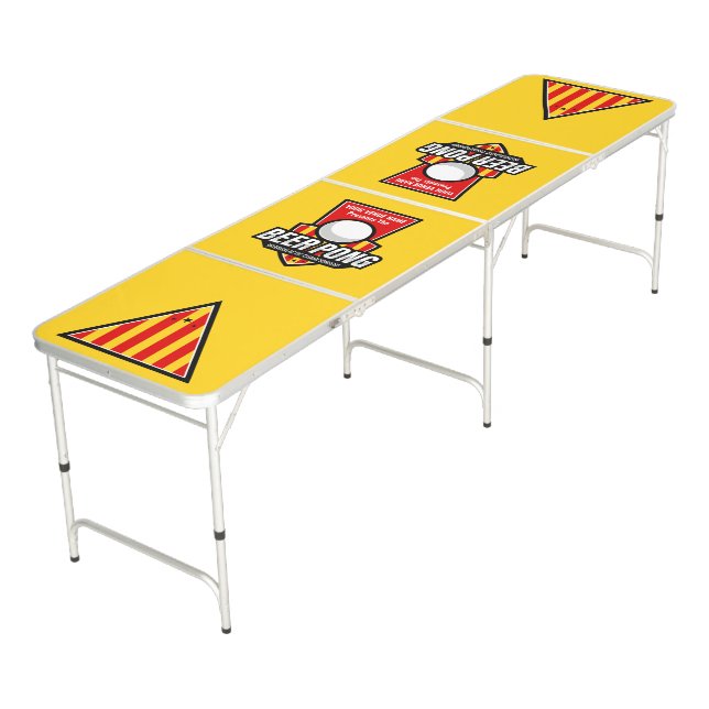 Personalize This Beer Pong Table (Angled)