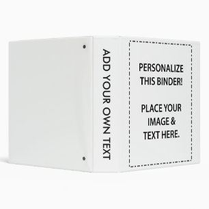 Personalize This Binder