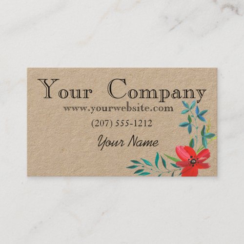 Personalize this business card