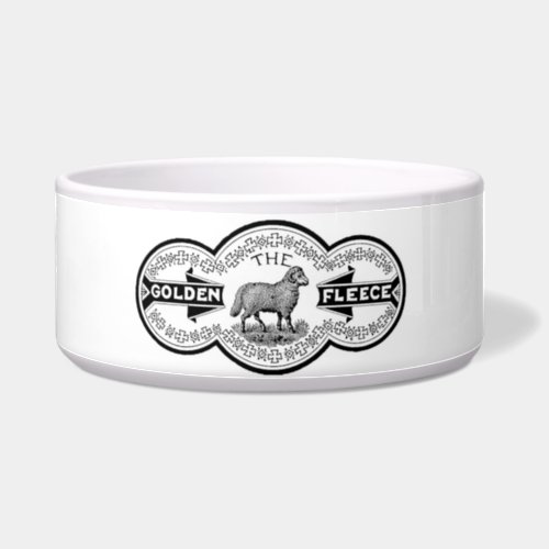 Personalize this Farmhouse style Pet Bowl